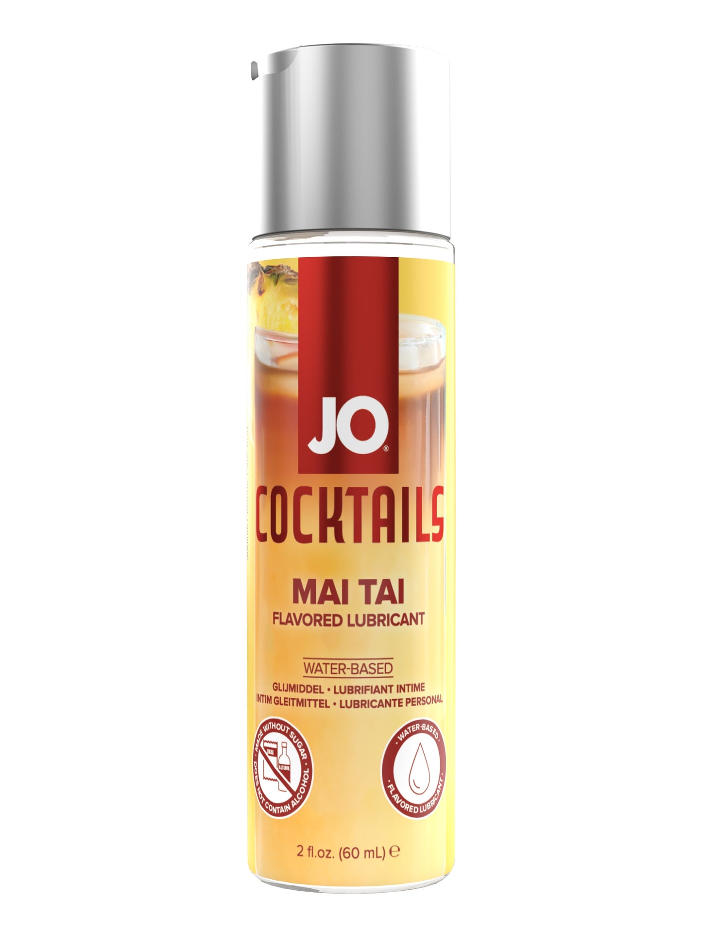 JO Cocktails - Mai Tai Flavored Lubricant - 2 fl oz 60 mL
