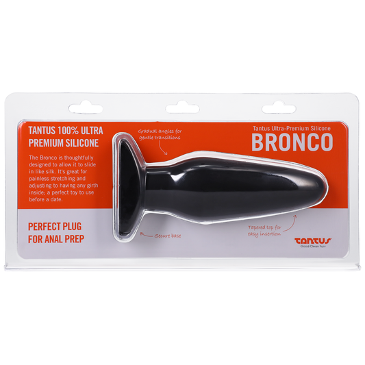 Silicone Bronco Silicone Butt Plug