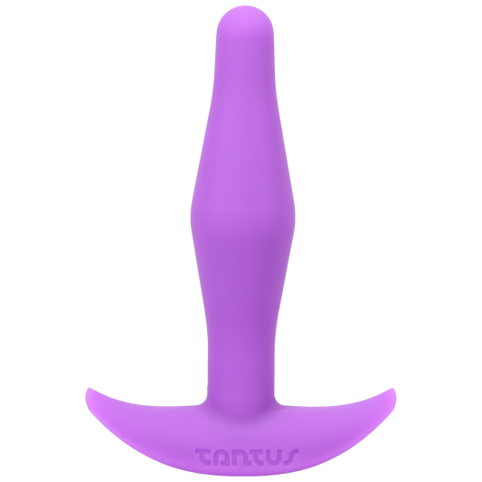 Tantus Silicone Little Flirt Butt Plug Purple Haze