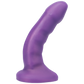 Silicone Curve Dildo Amethyst
