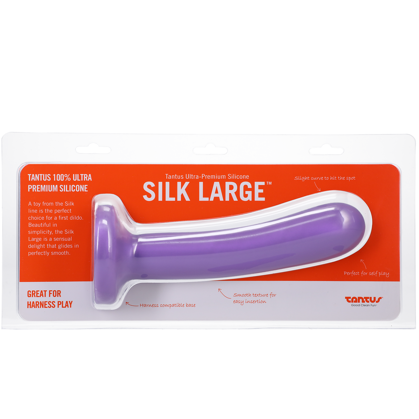 Silicone Silk Large Silicone Dildo