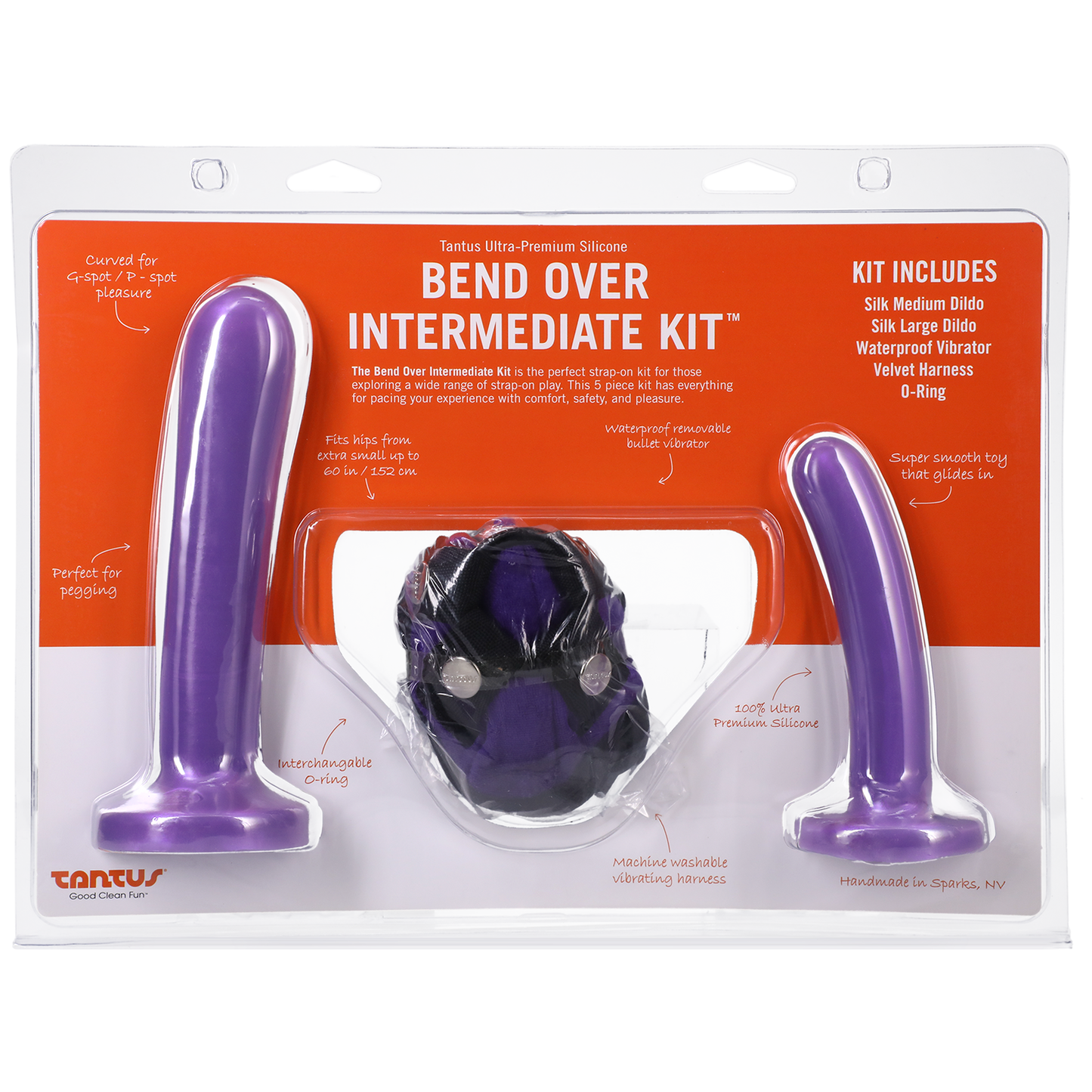 Bend Over Intermediate Harness Kit Lavender Medium