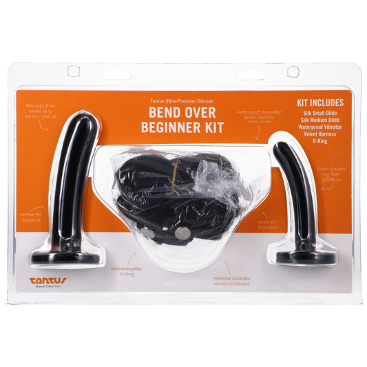 Bend Over Beginner Harness Kit Onyx Firm