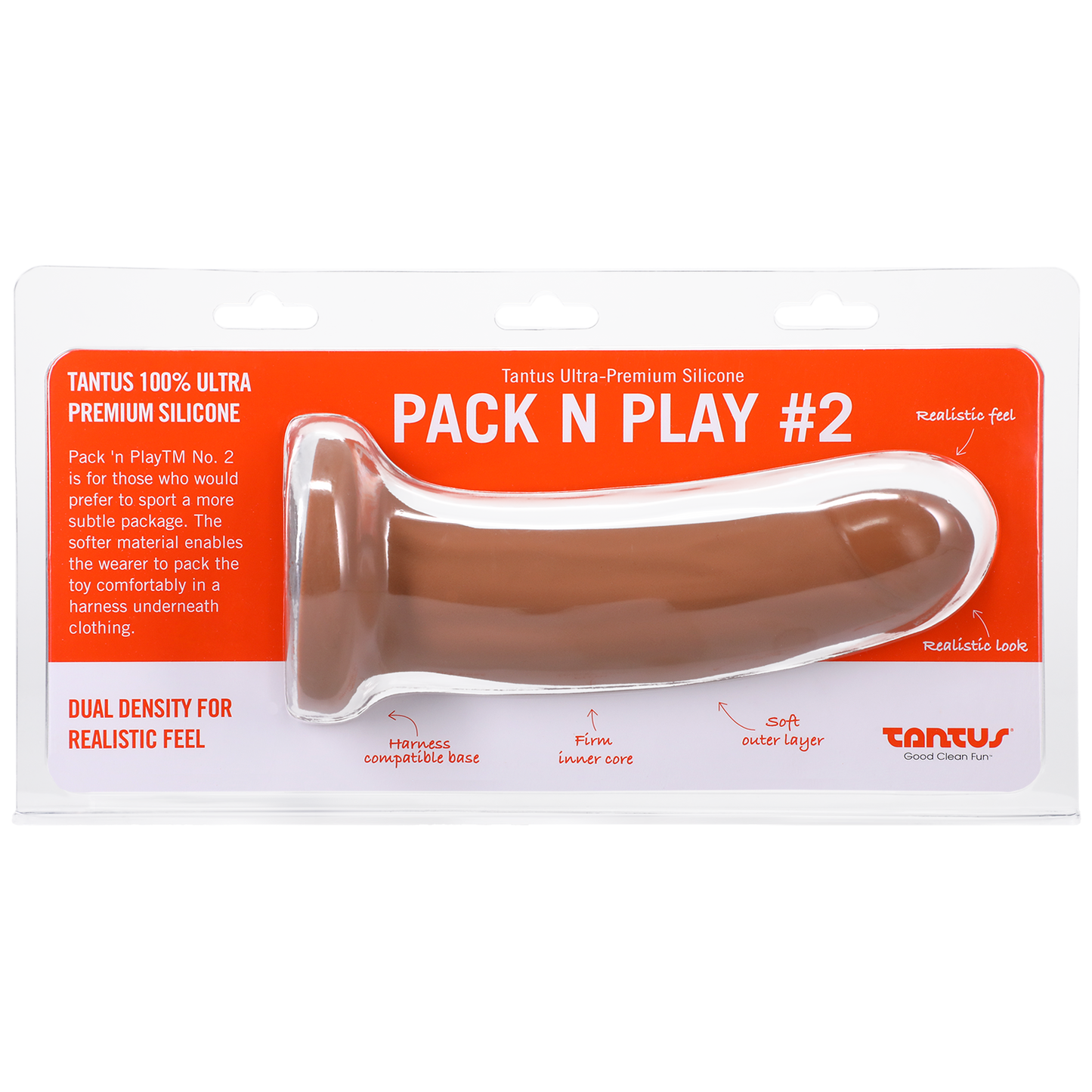 Silicone Pack'n Play No.2 Dildo