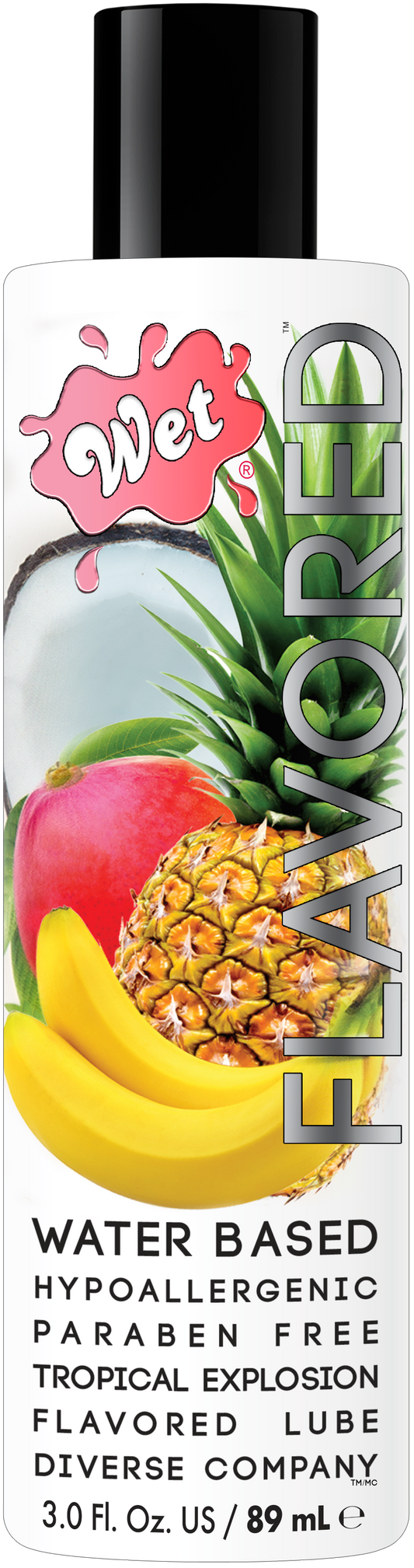 Wet® Flavored™ Tropical Explosion 3 Fl. Oz./89mL