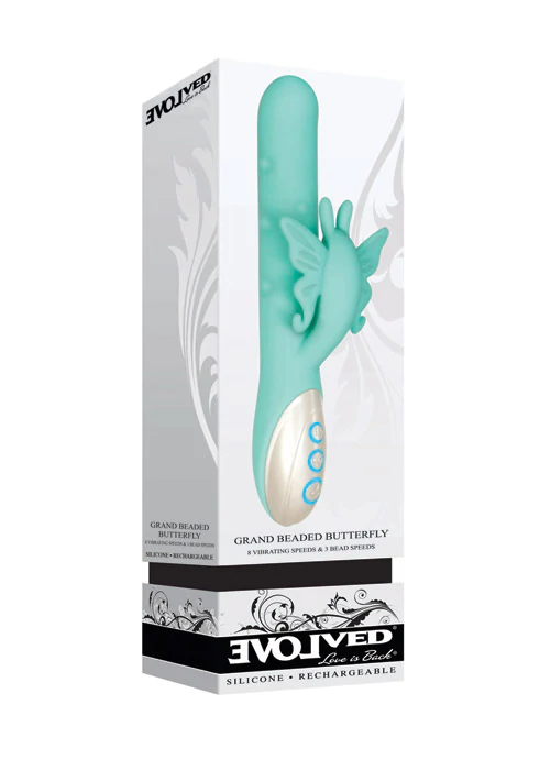 Evolved Novelties Grand Beaded Butterfly Vibrator