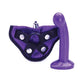 Tantus Silicone Sport Harness Kit Midnight Purple