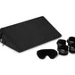 Black Label Wedge W/Cuffs Black