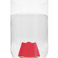 Elegance Dazzling Rotating &amp; Vibrating Clitoral Stimulator Red