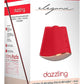 Elegance Dazzling Rotating &amp; Vibrating Clitoral Stimulator Red